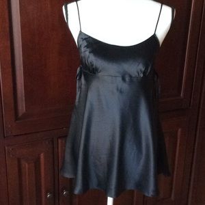 Victoria Secret 100% silk black nighty S
